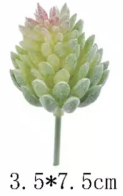 DECO NATURE TERRAPLANT 12 - Искусственный суккулент для террариума